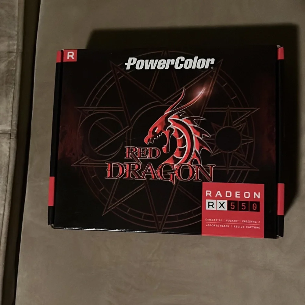 Radeon rx550 low-profile gaming graphics card